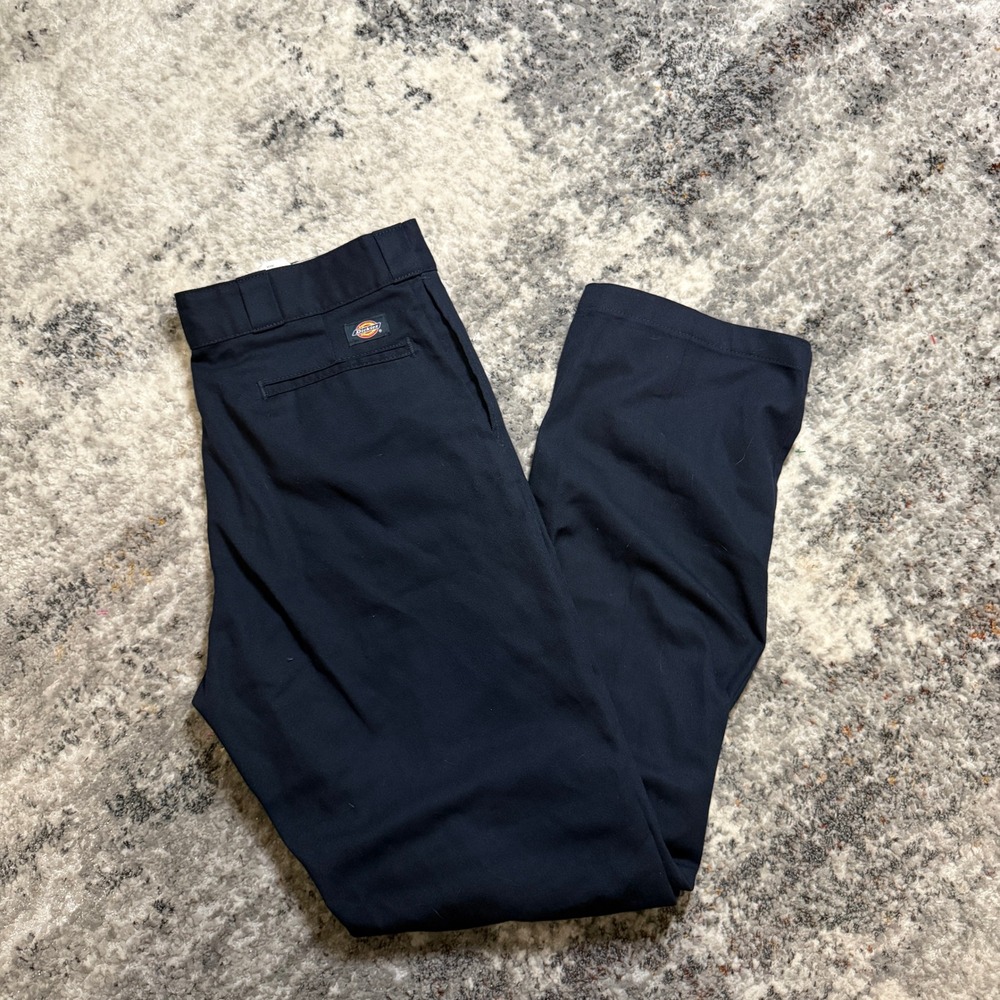 Dickies 874 Original Fit Mens Navy Blue Work Pants 36x34 11874DN Straight Leg‎